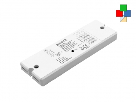 ZigBee RGB-CCT LED Controller 12-24Vdc 5x4A CV 