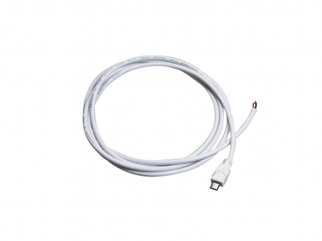 1,5m Mikro USB-Kabel weiß für 5Vdc LED Stripes 