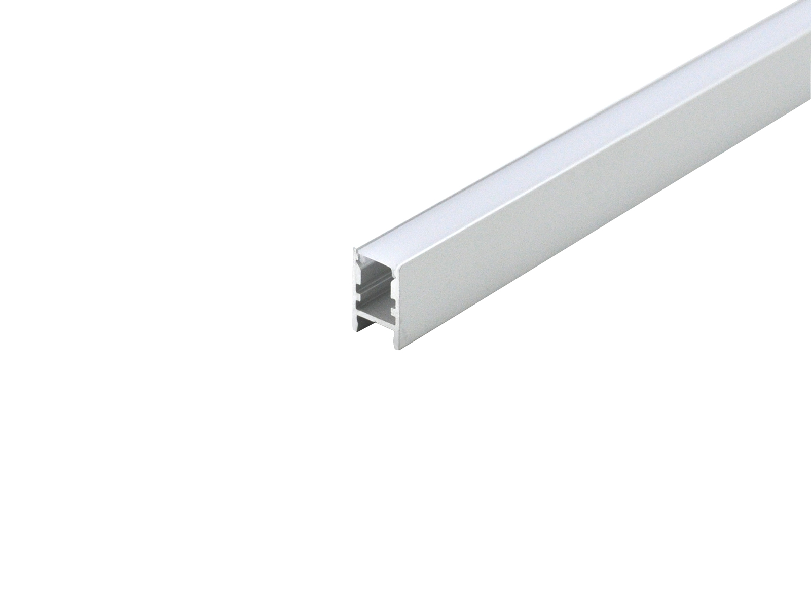 LED Alu U-Profil Slim XS silber mit Abdeckung 2m kaufen | PUR-LED