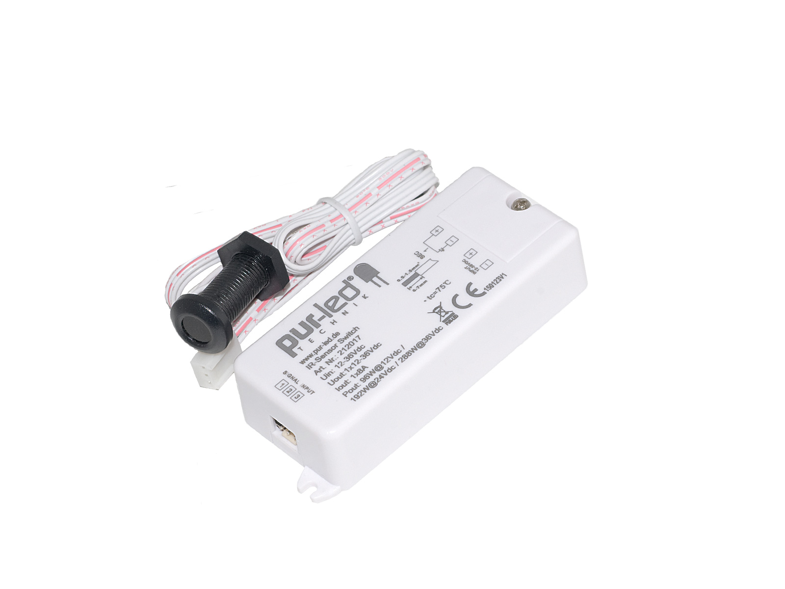 Lichtschranke / berührungsloser Schalter inkl. Sensor 12-36Vdc 8A kaufen |  PUR-LED